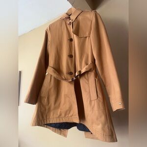 Camel + Navy Tommy Hilfiger Equestrain Coat 🧥 🌀 🐎